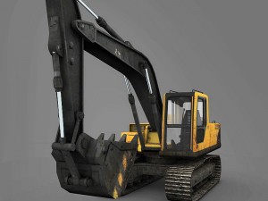 excavator Modèle 3D