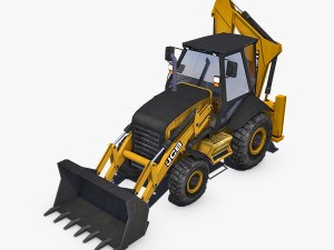jcb loader backhoe 3Dモデル