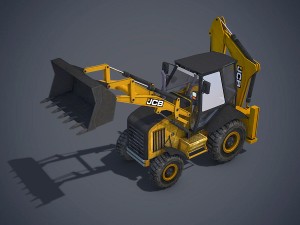 jcb loader backhoe Modelo 3D