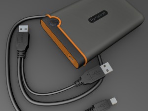 transcend storejet 25m2 500gb 3D 모델