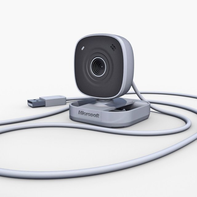 microsoft lifecam vx-800 3D 모델 .c4d .max .obj .3ds .fbx .stl .blend 
