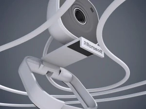 c&acirc;mera de vida microsoft vx-800 Modelo 3D