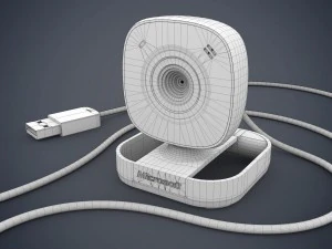 c&acirc;mera de vida microsoft vx-800 Modelo 3D