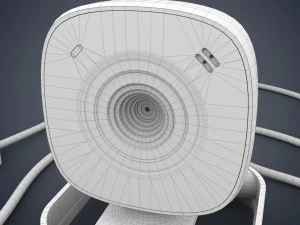 c&acirc;mera de vida microsoft vx-800 Modelo 3D