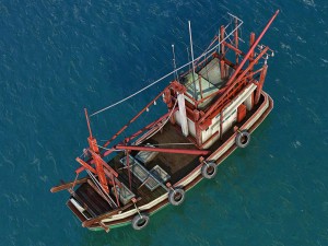 thai fishing boat 3D Model