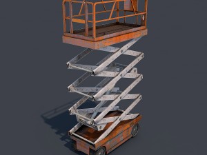 scissor lift up Modelo 3D