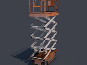 scissor lift up Modelo 3D