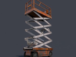 scissor lift up Modelo 3D