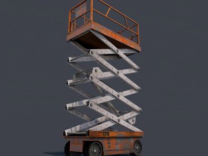 scissor lift up Modelo 3D