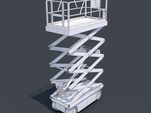 scissor lift up Modelo 3D