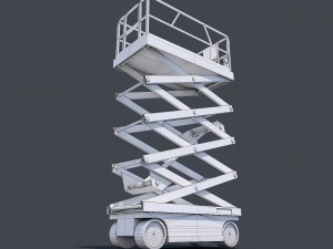 scissor lift up Modelo 3D