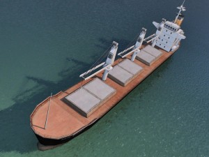 bulk carrier 3D Модель