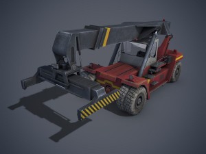 reach stacker 3D Model