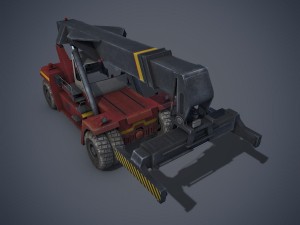 reach stacker 3D Model