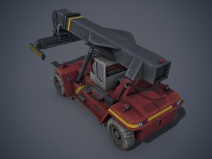 reach stacker 3D Model