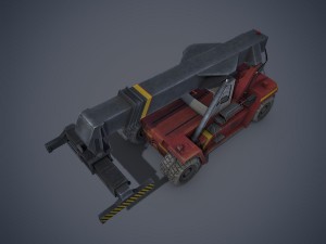 reach stacker 3D Model
