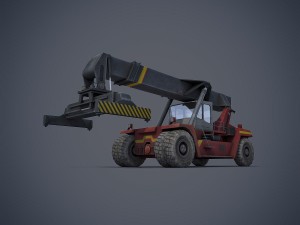 reach stacker 3D Model