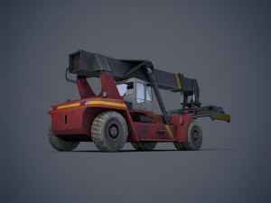 reach stacker 3D Model