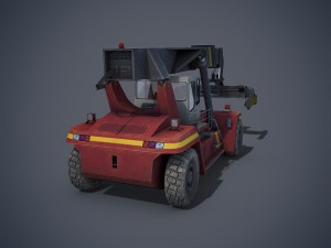 reach stacker 3D Model