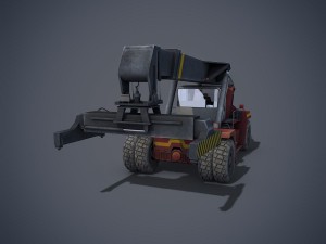 reach stacker 3D Model