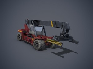reach stacker 3D Model