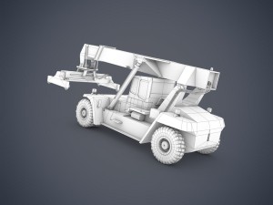 reach stacker 3D Model