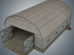 hangar 3D Model