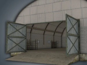 hangar 3D Model