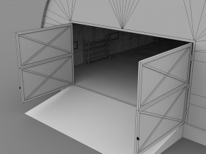 hangar 3D Model