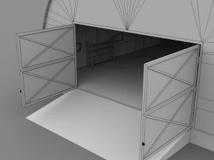 hangar 3D Model