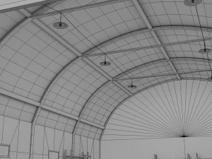 hangar 3D Model