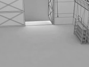 hangar 3D Model