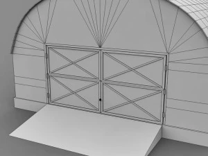hangar 3D Model