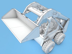 bobcat s160 3D-Modell
