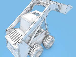 bobcat s160 3D-Modell