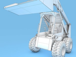 bobcat s160 3D-Modell