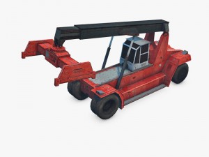reach stacker 3D Model