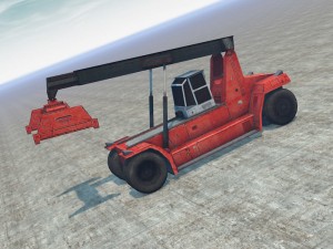 reach stacker 3D 모델