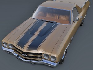 chevrolet el camino 3D Model