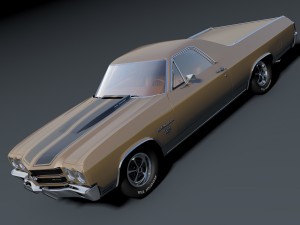 chevrolet el camino 3D Model