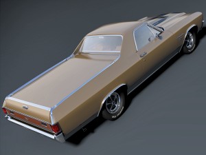 chevrolet el camino 3D Model