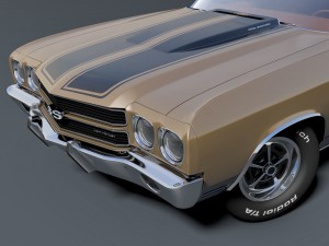 chevrolet el camino 3D Model