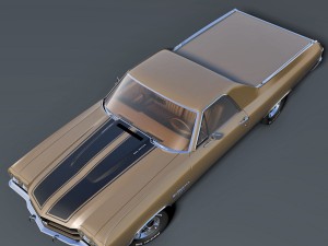 chevrolet el camino 3D Model