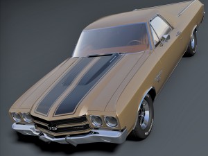 chevrolet el camino 3D Model