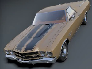 Chevrolet el camino 3D Model