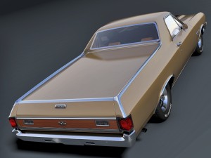 chevrolet el camino 3D Model