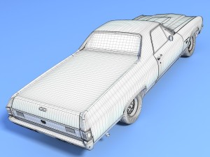 chevrolet el camino 3D Model