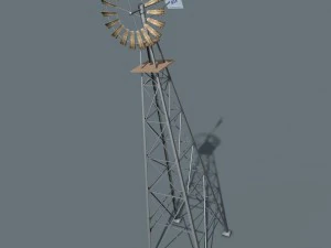 windmill 3D Model