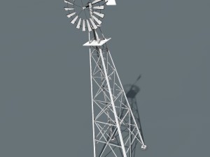windmill Model 3D
