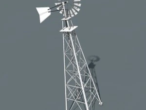 windmill 3D Model